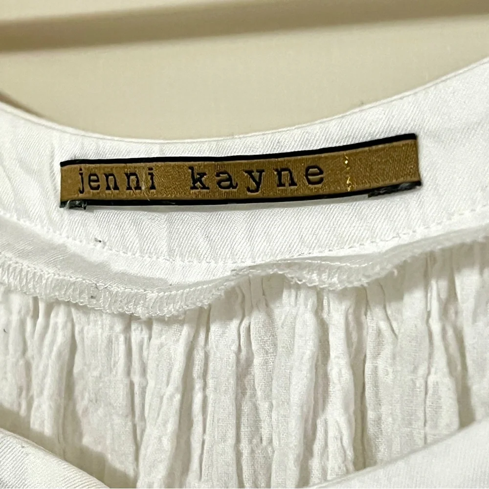Jenni Kayne White Cotton Dress 12 - Picture 4 of 14
